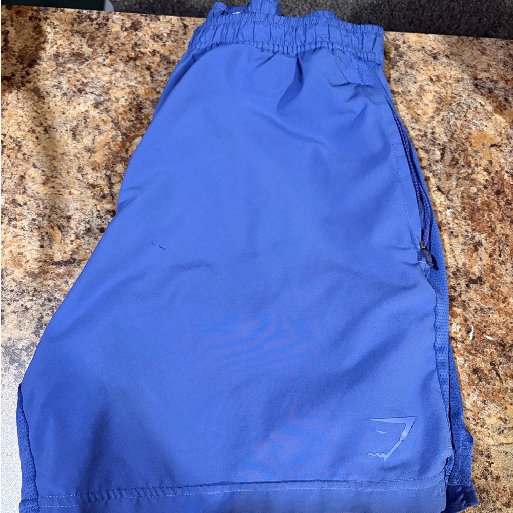 Gymshark Blue Athletic Shorts